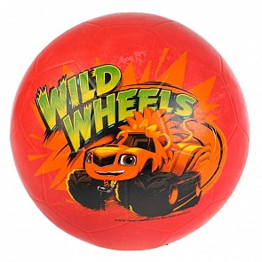 Футбольный мяч – Вспыш, резина, бескамерный, 22 см (SC-R-VSP2)