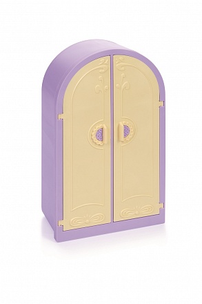 Шкаф из серии Маленькая принцесса без ящика, светло-сиреневый 