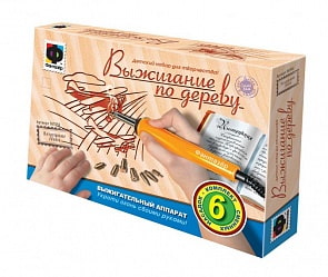Прибор для выжигания «Воздушные гонки». 6 насадок (Фантазер, 367052)
