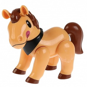 Развивающая крутилка Лошадка, коричневый цвет (Умка, S143-R1)