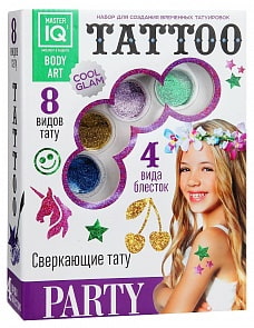 Набор для создания временных татуировок Party (Каррас, C009) Набор для создания временных татуировок Party (Каррас, C009)