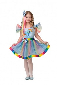 Карнавальный костюм для девочек – Радуга Дэш, размер 116-60 (Батик, 1915-116-60)