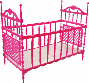Кроватка для куклы (Пластмастер, 22005sim)