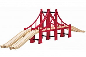 Подвесной мост, двойной, 5 элементов (Brio, 33683)