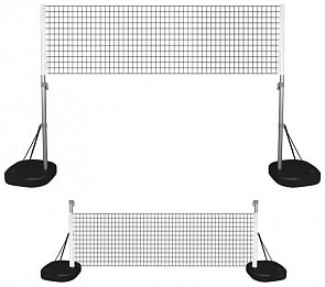 Волейбольная/Теннисная сетка для детей 2 в 1 - Король волейбола (King Kids, BV7000)