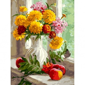 Раскраски по номерам. Малые золотые (Белоснежка, 282-AS)