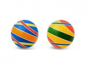 Мяч диаметр 20 см серия Планеты, ручное окрашивание – Юпитер и Сатурн, несколько видов (Джампа, Р3-200Пл) (ассортимент)