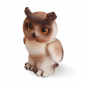 Резиновая игрушка - Сова (Огонек, ОГ712)