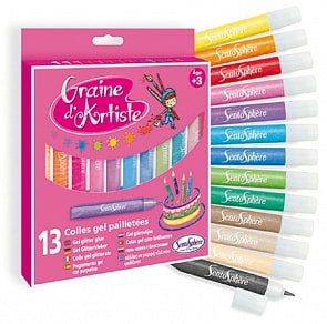 Фломастеры для витражей, 13 штук (Sentosphere, 9304k)