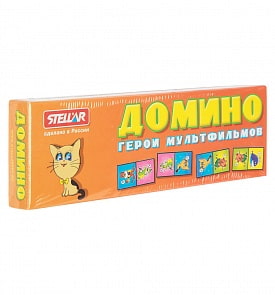 Домино детское №4 - Герои мультфильмов (Stellar, 00004)