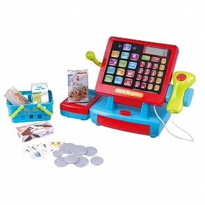 Игровой развивающий центр – Касса со сканером, свет и звук (Playgo, Play 3234veg)