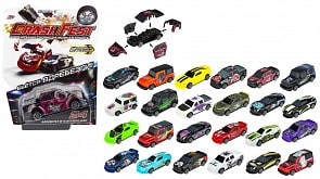 Машинка инерционная CrashFest, 10 см (1Toy, Т17090) (ассортимент)