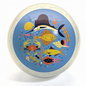 Мяч - Морская жизнь, 22 см (Djeco, 10161)