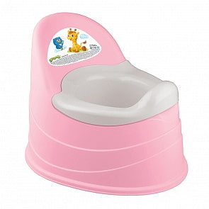 Горшок детский со вставкой, розовый (Бытпласт, 431300505)