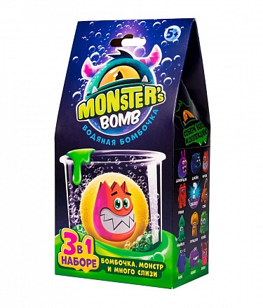 Игровой набор - Monster's bomb с игрушкой 