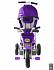 3-х колесный велосипед Galaxy Лучик Л001 с капюшоном, фиолетовый  - миниатюра №3