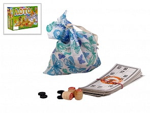 Лото деревянное (Русский стиль, 02003)