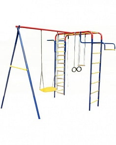 Детский спортивный комплекс Пионер-дачный мини, с качелями на цепях (Пионер, СГ000001527)