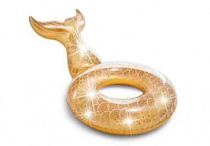 Надувной круг – Русалка, блестящий (Intex, с56258)