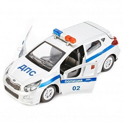 Машина металлическая Kia Ceed Полиция, 12 см (Технопарк, CEED-POLICE)