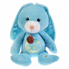 Мягкая игрушка-ночник – Зайка, 25 см, свет и звук (Мульти-пульти, V73026/25A)
