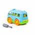 Конструктор-транспорт Автобус малый, 15 элементов, в пакете   - миниатюра №2