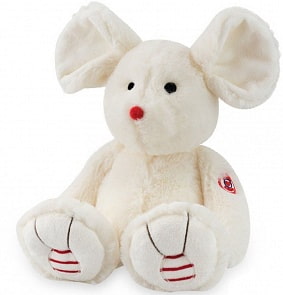 Мягкая игрушка Руж - Мышка, кремовая, средняя, 31 см (Kaloo, K963529)