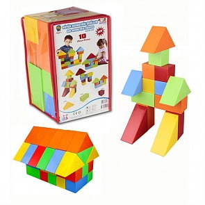 Конструктор Геометрическе фигуры, 10 деталей (Pilsan, 3222plsn)