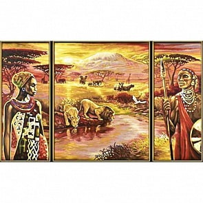 Раскраска Триптих Килиманджаро (Shipper, 9260438)