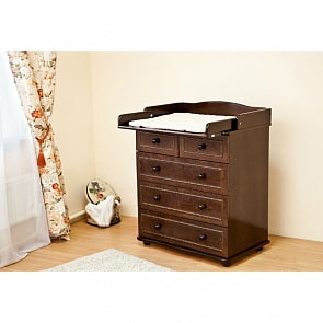 Комод с настилом Красная Звезда С 585 П, шоколад (Красная Звезда, КЗ-С 585 П_шоколад)