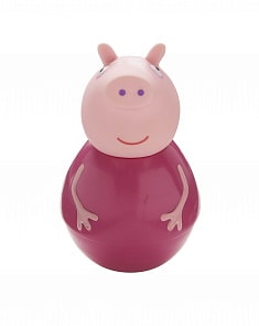 Фигурка-неваляшка Weebles «Бабушка Пеппы» тм Peppa Pig (Росмэн, 28799ros)