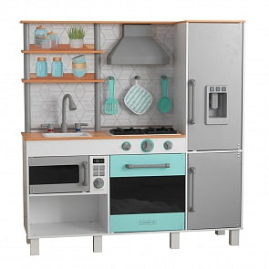 Игровая кухня – Гурман-шеф, серый (KidKraft, 53421_KE)