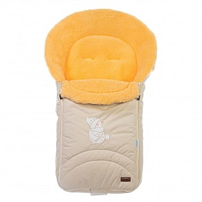 Конверт зимний меховой Nuovita Tundra Pesco, crema/кремовый (Nuovita, TUNP_2443)