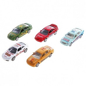 Набор Гоночная команда, 5 предметов (Welly, 97506T)