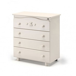 Детский комод Nuovita Lusso Vaniglia/Ваниль (Nuovita, NUO-сLUS_1034)