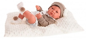 Кукла-младенец – Белен в белом, 42 см (Antonio Juans Munecas, 5033W)