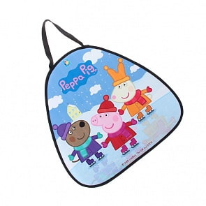 Ледянка треугольная из серии Свинка Пеппа, размер 52 х 50 см. (1toy, Т59156)