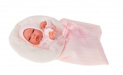 Кукла-младенец Эльза в розовом, 33 см (Antonio Juan Munecas, 6024P)