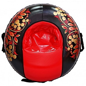 Санки надувные Тюбинг - Хохлома Comfort, автокамера, диаметр 93 см. (RT, 6973rt)