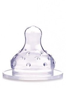 Соски силиконовые 0+, 2 шт.