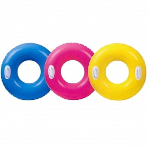 Круг надувной Hi-Gloss Tubes (Intex, int59258NP)