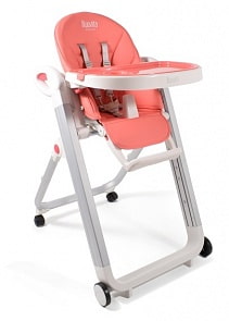 Стульчик для кормления Nuovita Futuro Nero, цвет Corallo / Коралловый (Nuovita, B2_336)