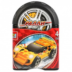 Конструктор Ралли: Спорткар, 35 деталей (Город мастеров, 5702-BL)