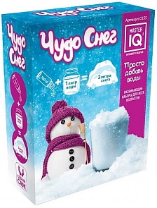 Набор для экспериментов - Чудо снег, 100 г (Каррас, С655) 