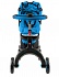 Многофункциональная прогулочная коляска-трансформер для кукол 12 в 1 Buggy Boom Aurora 9005, синяя  - миниатюра №8