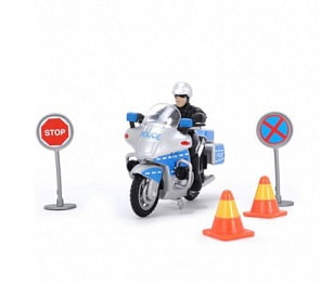 Набор игровой машина полицейская с аксессуарами (Dickie Toys, 3315391)