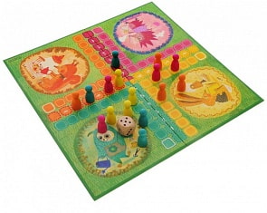 Настольная игра - Лудо (Djeco, 05215k)