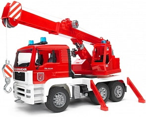 Bruder MAN пожарный кран со светом и звуком (Bruder, 02-770) Bruder MAN пожарный кран со светом и звуком (Bruder, 02-770)