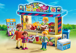 Игровой набор из серии «Парк развлечений» - Киоск со сладостями (Playmobil, 5555pm) - миниатюра