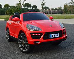 Электромобиль Porsche Cayenne красный (ToyLand, SH 808К) - миниатюра